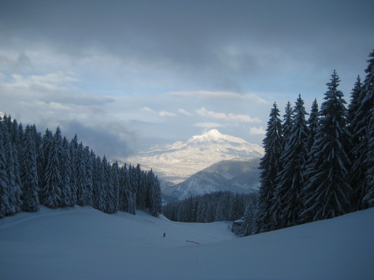 Skiing in Le Grand Massif