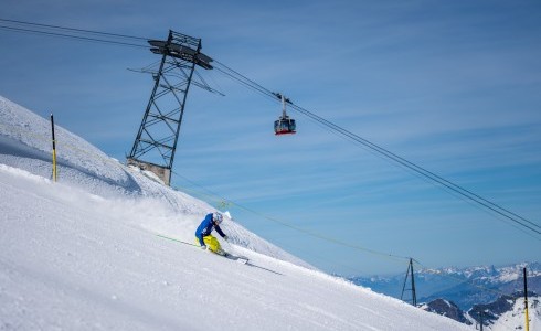 Engleberg skiing 