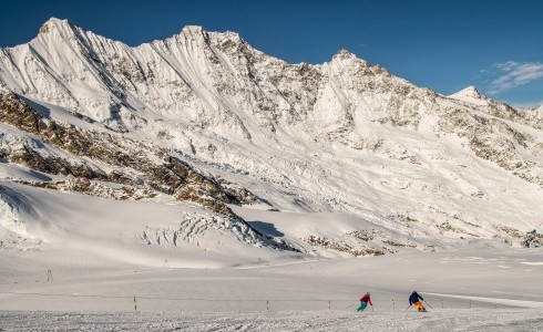 Sass Fee - stunning ski resort