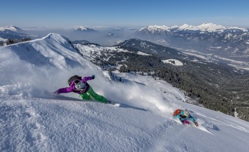 Samoens Powder skiing