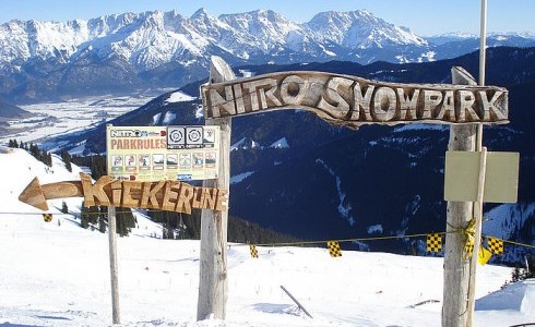 Skicircus Leogang Austria - Nitro Snowpark