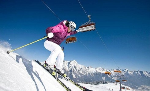 Skicircus Leogang Austria - skier