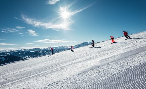 Zell Am See -family skiing