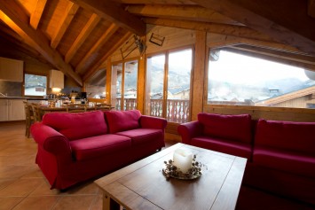 Ski Amis Chalet Lorraine Living Room