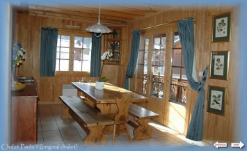 Chalet Paula, catered or self catered chalet in Morillon, France