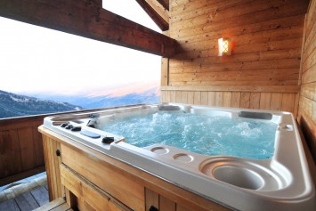 Ski Amis Chalet Sermoz Hot-Tub