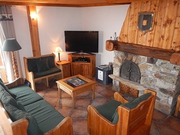 Chalet Dolomites Living Area