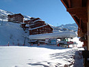 Ski Amis Chalet Delfina View from the Back Door!