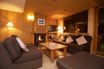 Ski Amis Chalet Delfina Living room