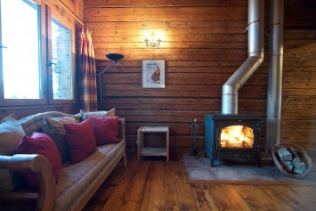 Ski Amis Chalet Elliot Living Room