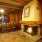 Ski Amis Chalet Morgane Fireplace